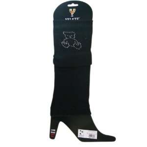   Black Leg Warmer (One Size   1 Pair)   Fashion Black Footwear