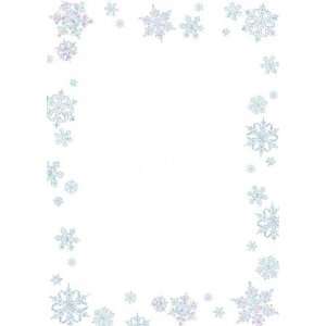  Birchcraft Studios 9169 Photo Card with Snowflakes 