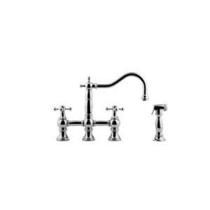   Bridge Kitchen Faucet with Side Spray GN 4845 C7 OB