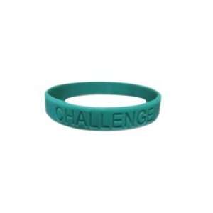 CAF Challenged Athletes Foundation GREEN CHALLENGE SILICONE Bracelet 