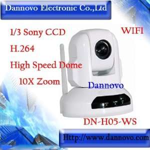  h.264 480tv line sony ccd high speed dome ptz ip camera 