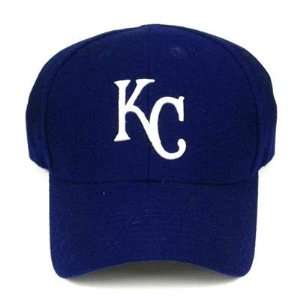  OFFICIAL MLB KANSAS CITY ROYALS BLUE HAT CAP COTTON ADJ 