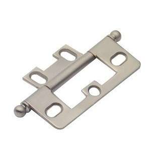  Cabinet Non Mortise Hinges Satin Nickel