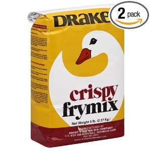 Drakes Batter Mix, 5 pounds (Pack of 2) Grocery & Gourmet Food