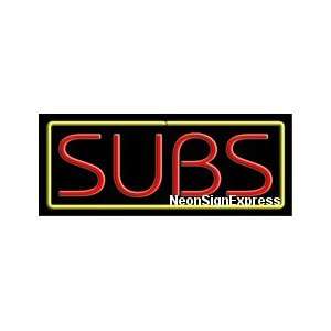  Subs Neon Sign 