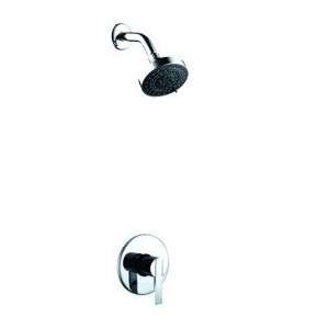   Handle Chrome Wall mount Shower Faucet 0609 1382500