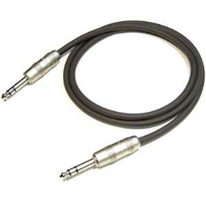  3ft KIRLIN 1/4 TRS PRO BALANCED STEREO PATCH CABLE CORD 