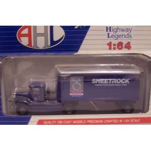  Hartoy 51108 Sheetrock Semi Truck 1/64 Toys & Games