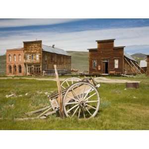 Post Office, Odd Fellows Lodge, and Miners Union Hall. Bodie State 