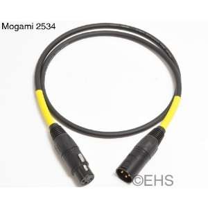  Mogami 2534 Quad Microphone cable 10 ft Electronics