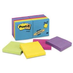  New Post it Notes 65414AU   Ultra Color Notes, 3 x 3, Five 