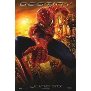  Spiderman 2 Original Teaser Movie Poster   Destiny 