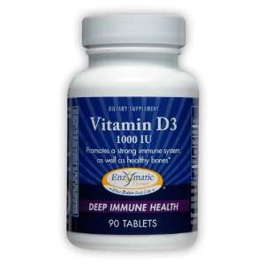  Vitamin D3 1000 IU 90 Tabs