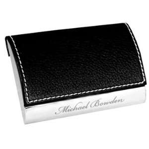  Visol Alaska Leather and Stainless Steel Business Card 