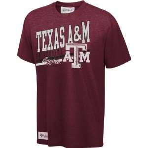   Texas A&M Aggies Maroon 6th Man Heathered T Shirt