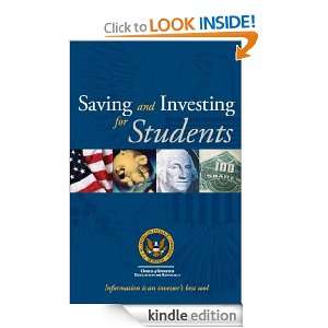 Saving and Investing for Students U.S. Securities and Exchange 