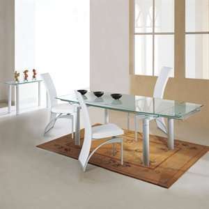  Creative Images Dining Set, Silver