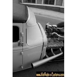  FULL RACE FLATHEAD COUPE PHOTO 8 1/2 X 11 PHOTOGRAPH