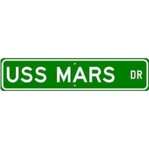  USS MARS AFS 1 Street Sign   Navy