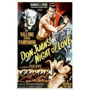  Don Juans Night of Love Poster Movie (11 x 17 Inches 