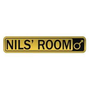   NILS S ROOM  STREET SIGN NAME