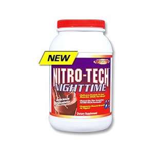  Muscle Tech Nitro Tech Nighttime Vanilla 2Lb Health 