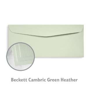  Beckett Cambric Green Heather Envelope   500/Box Office 
