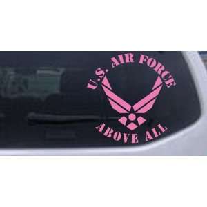   Above All Military Car Window Wall Laptop Decal Sticker Automotive