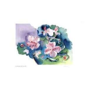 Pink Violets by Lynn Donoghue, 20x12 