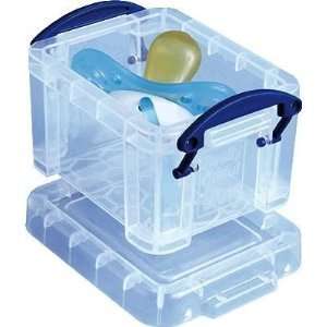  Really Useful Box 0.14 Litre 5 Pack   Clear Everything 