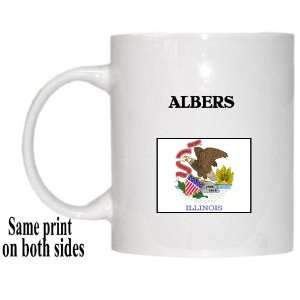  US State Flag   ALBERS, Illinois (IL) Mug 