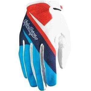    Troy Lee Designs Ace Gloves   Small/Red/White/Blue Automotive