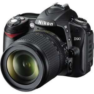  Nikon D90 AF S DX 12.3MP DSLR Camera with 18 105mm f/3.5 5 