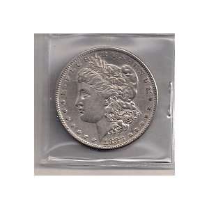  1883 MORGAN DOLLAR SHARP 