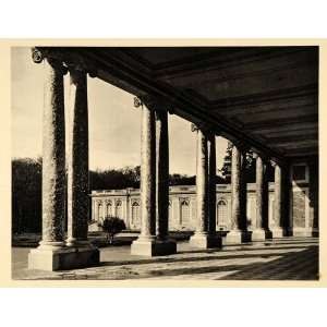  1927 Grand Trianon Columns Versailles Architecture 