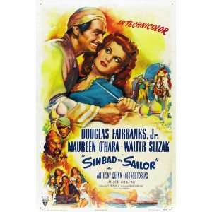  Sinbad the Sailor (1947) 27 x 40 Movie Poster Style C 