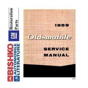 1959 OLDSMOBILE 98 88 FIESTA Service & Body Manual CD