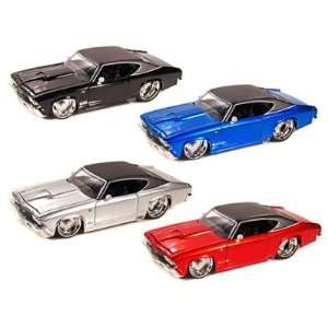  1969 Chevy Chevelle SS 1/24 Set of 4 Toys & Games