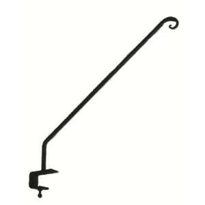  Hookery DR30 Angled Deck Rail Hook, Black, 30 Inch Patio 