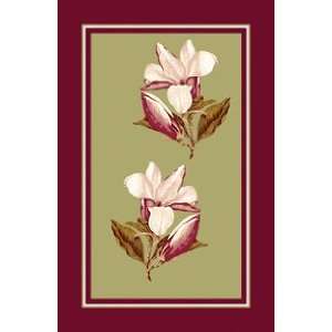RHS Magnolia Linen Tea Towel 