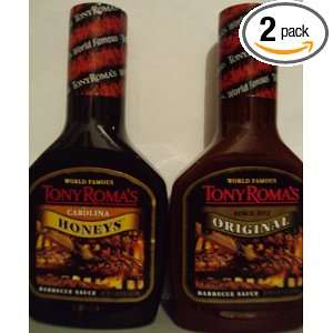 Tony Romas Barbecue Sauce Combo (Pack Grocery & Gourmet Food