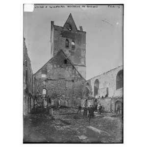  Ch. in Neidenburg destroyed by Russians