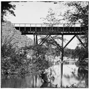   Virginia (vicinity). Footbridge across Old Town Creek