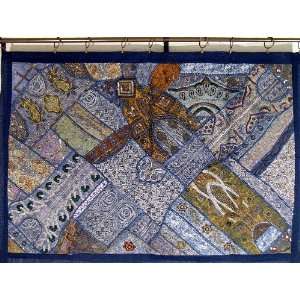  Blue India Textile Home Decorating Wall Hanging Throw 