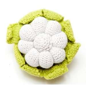  Pebble Baby Rattle   Knitted Cauliflower Toys & Games