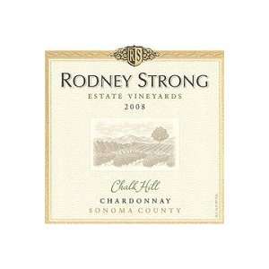  Rodney Strong Chardonnay Chalk Hill 2008 750ML Grocery 