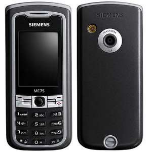  Siemens ME75 UNLOCKED GSM CAMERA PHONE *BLACK* Cell 