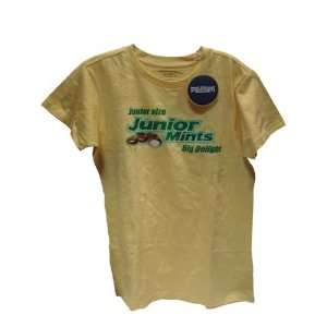  Steve & Barrys Vintage T Shirts Yellow Junior Mints Women 