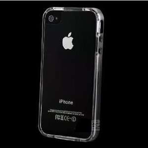  APPLE IPHONE 4S BUMPER 2TONES CLEAR/BLACK Cell Phones 