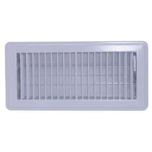   Registers and Grilles Diffuser,Floor,2x10 In,White